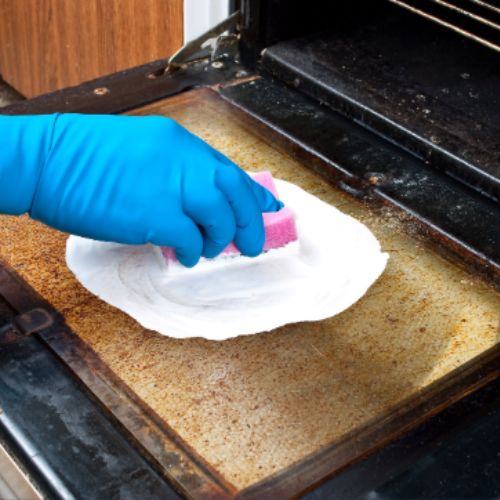 Homemade oven cleaner